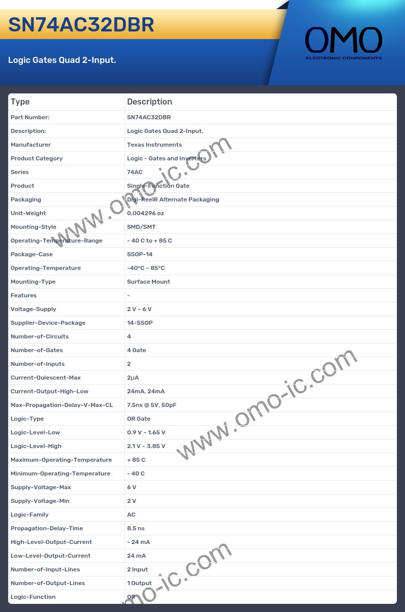 SN74AC32DBR