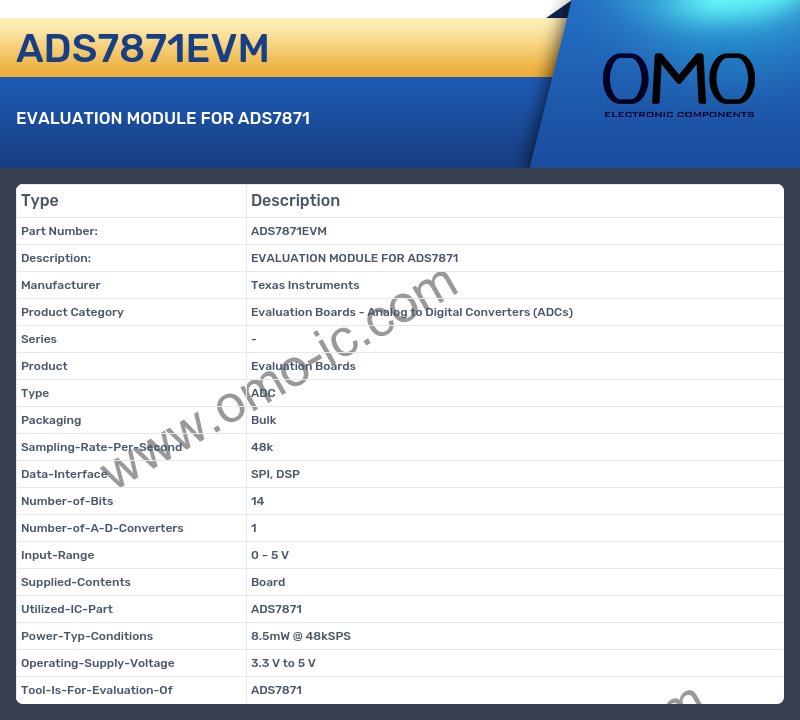 ADS7871EVM