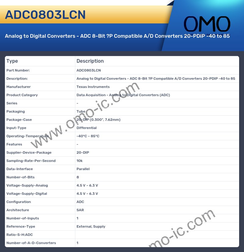 ADC0803LCN