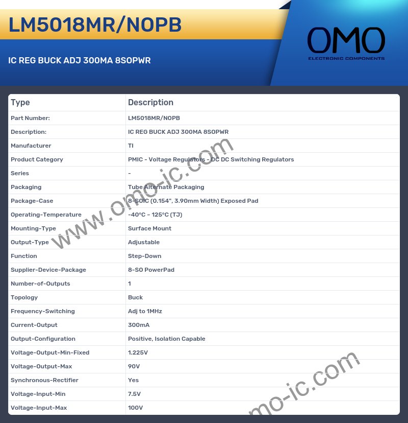 LM5018MR/NOPB