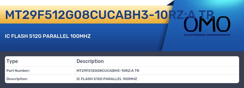 MT29F512G08CUCABH3-10RZ:A TR