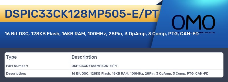 DSPIC33CK128MP505-E/PT