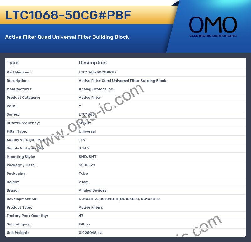 LTC1068-50CG#PBF