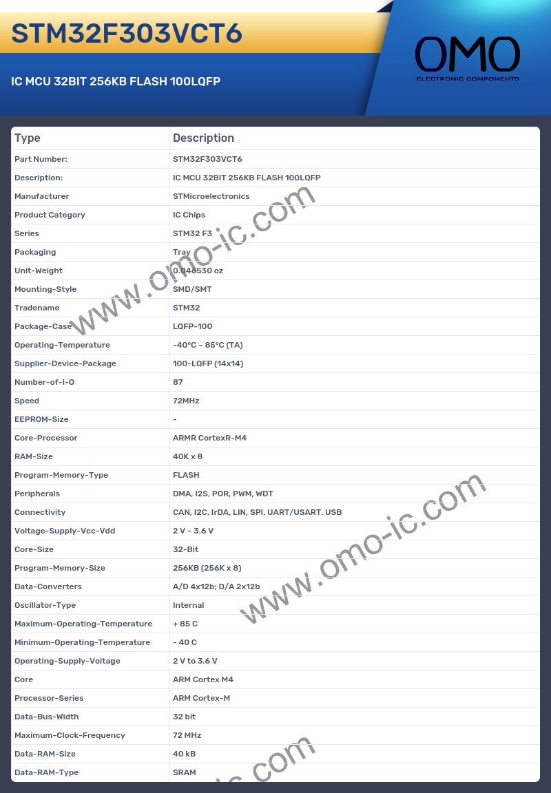 STM32F303VCT6
