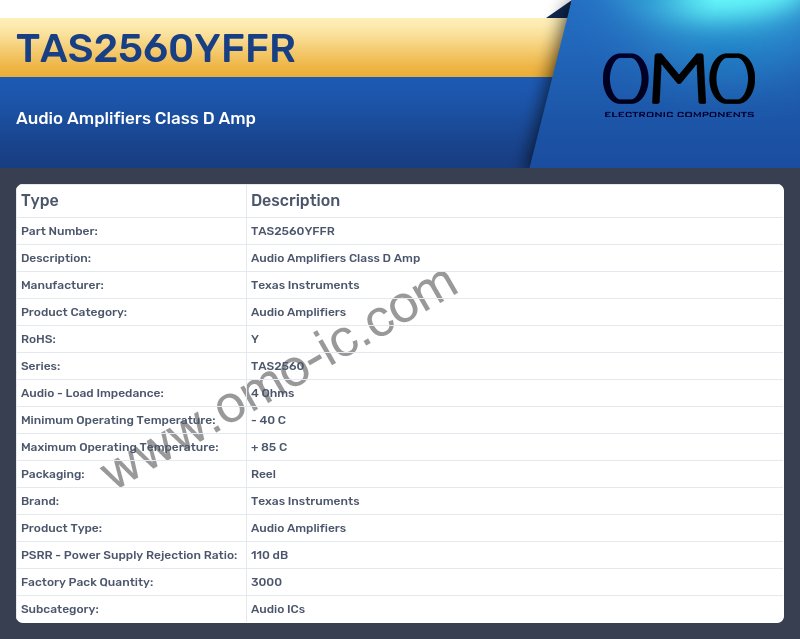 TAS2560YFFR
