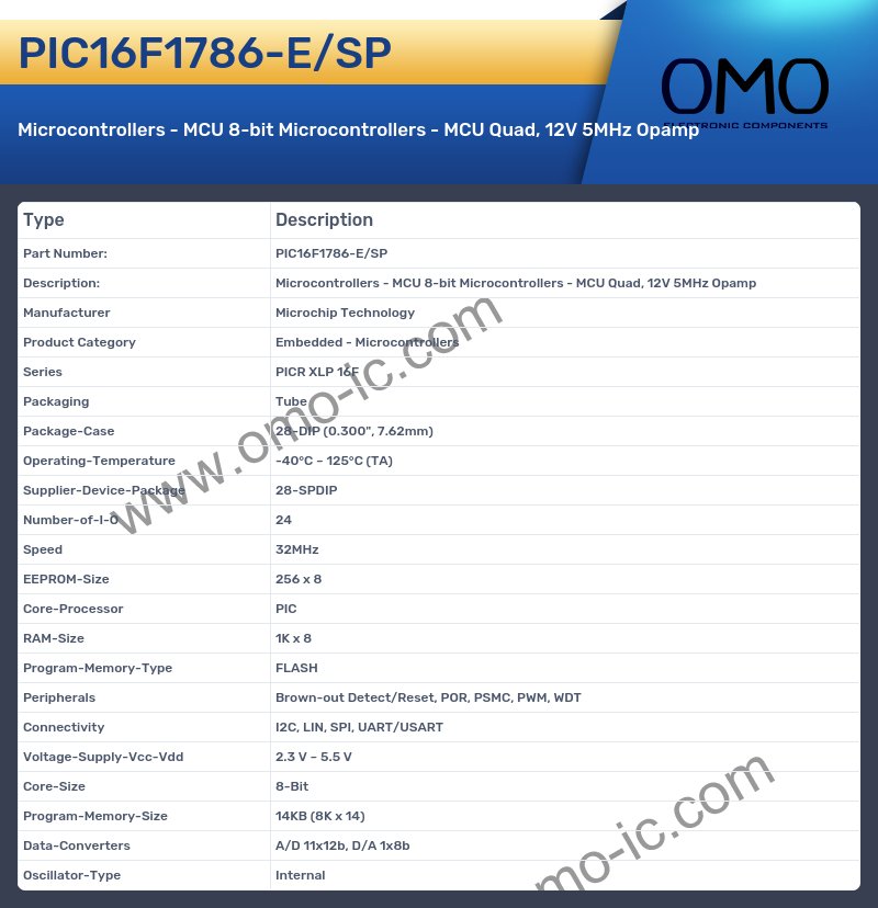 PIC16F1786-E/SP
