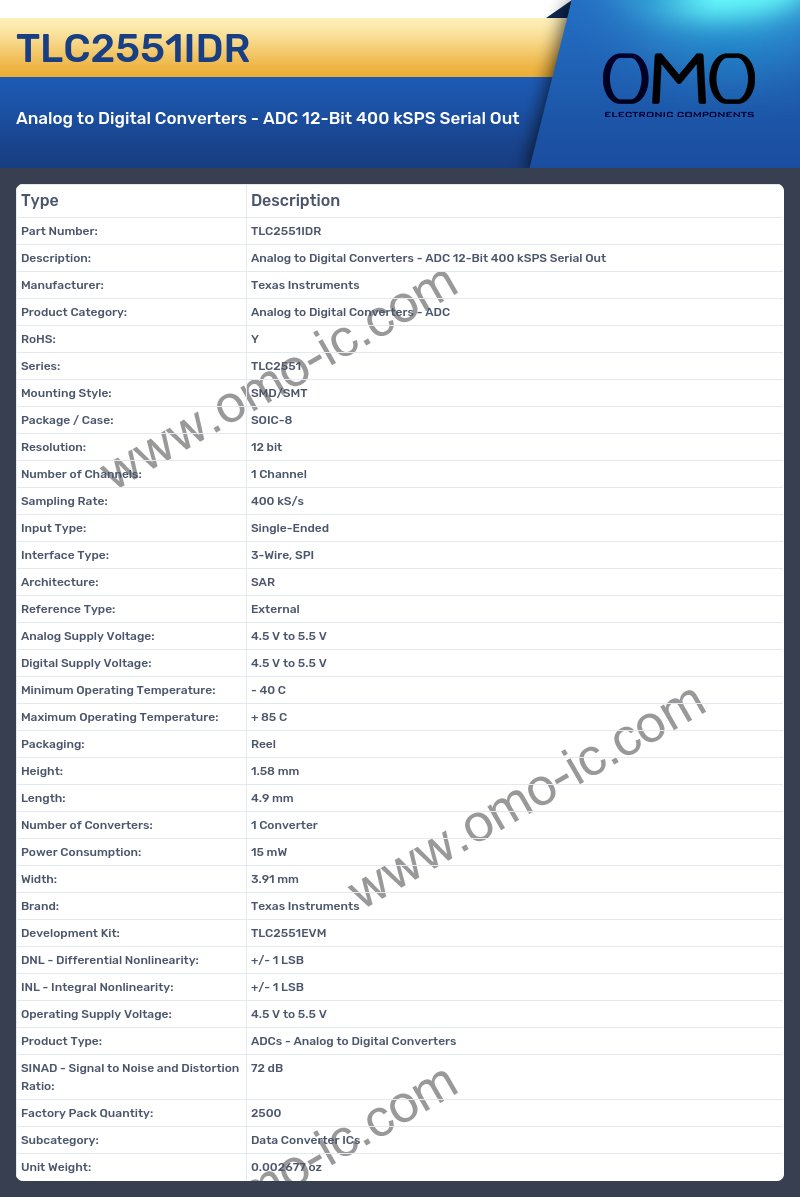 TLC2551IDR