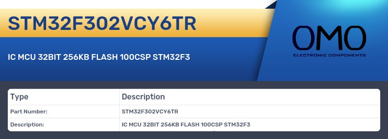 STM32F302VCY6TR