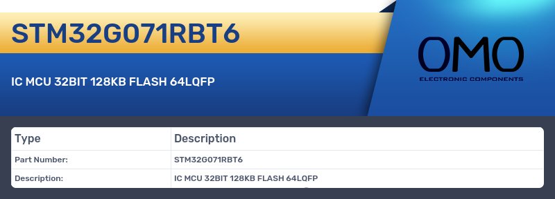 STM32G071RBT6