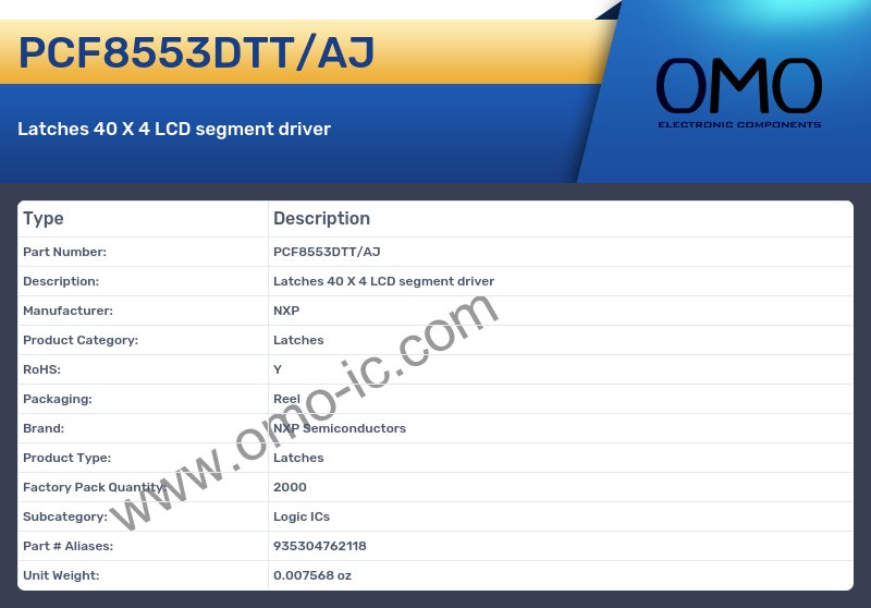 PCF8553DTT/AJ