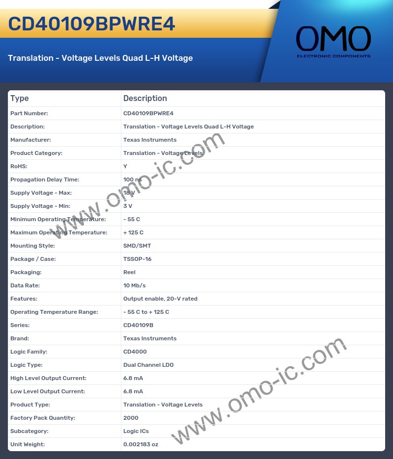 CD40109BPWRE4