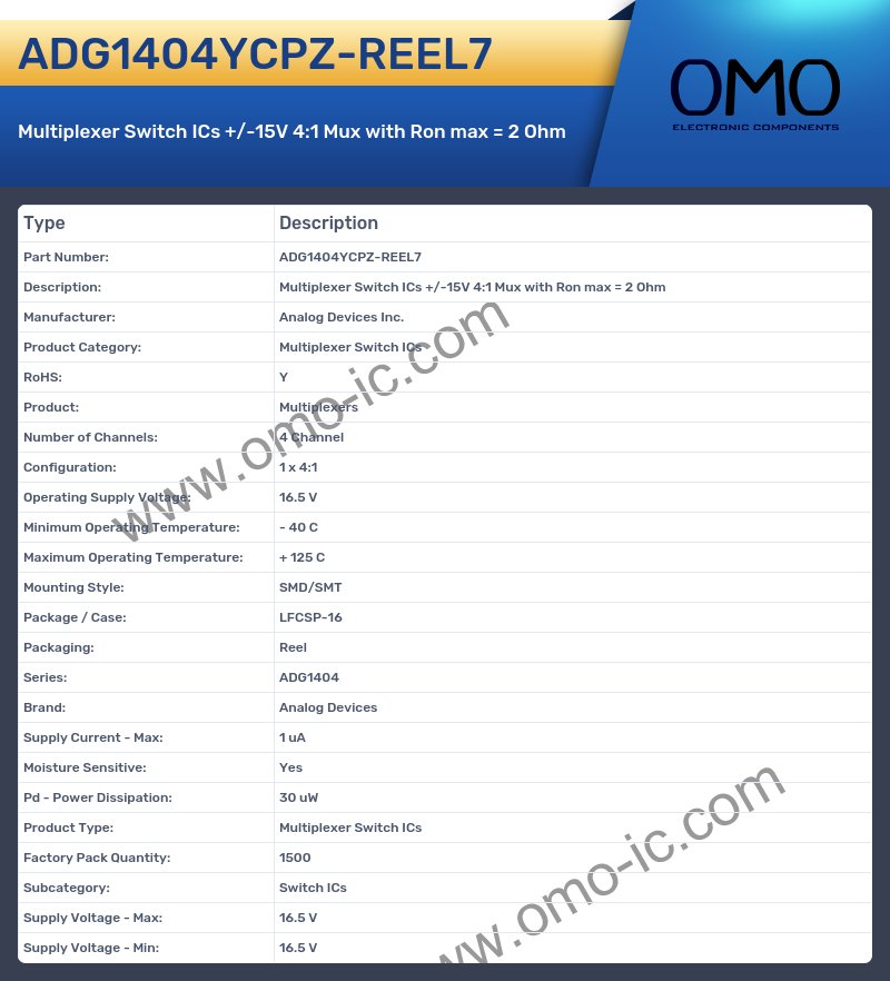 ADG1404YCPZ-REEL7