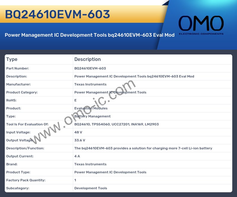 BQ24610EVM-603