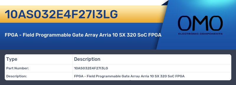 10AS032E4F27I3LG