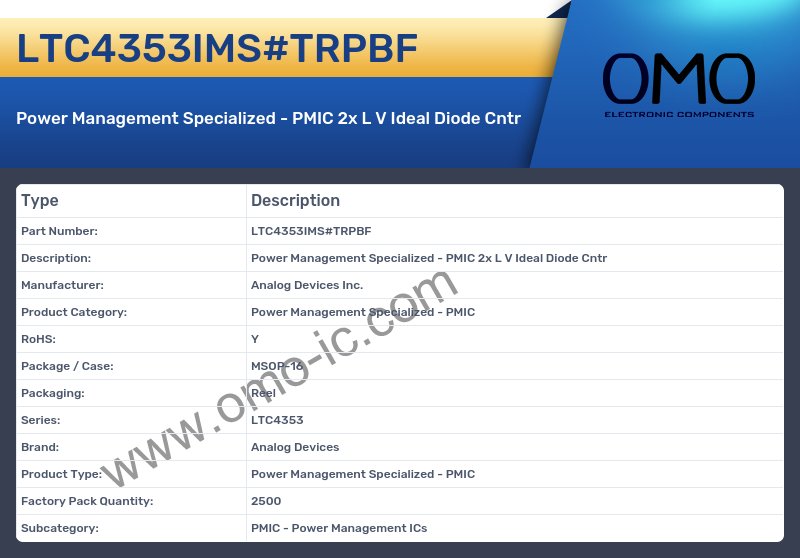 LTC4353IMS#TRPBF