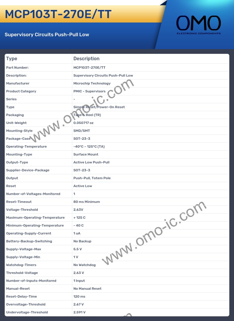 MCP103T-270E/TT