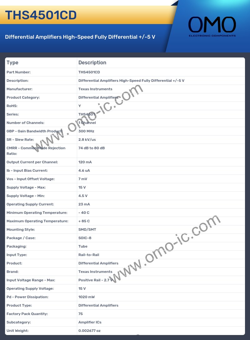 THS4501CD
