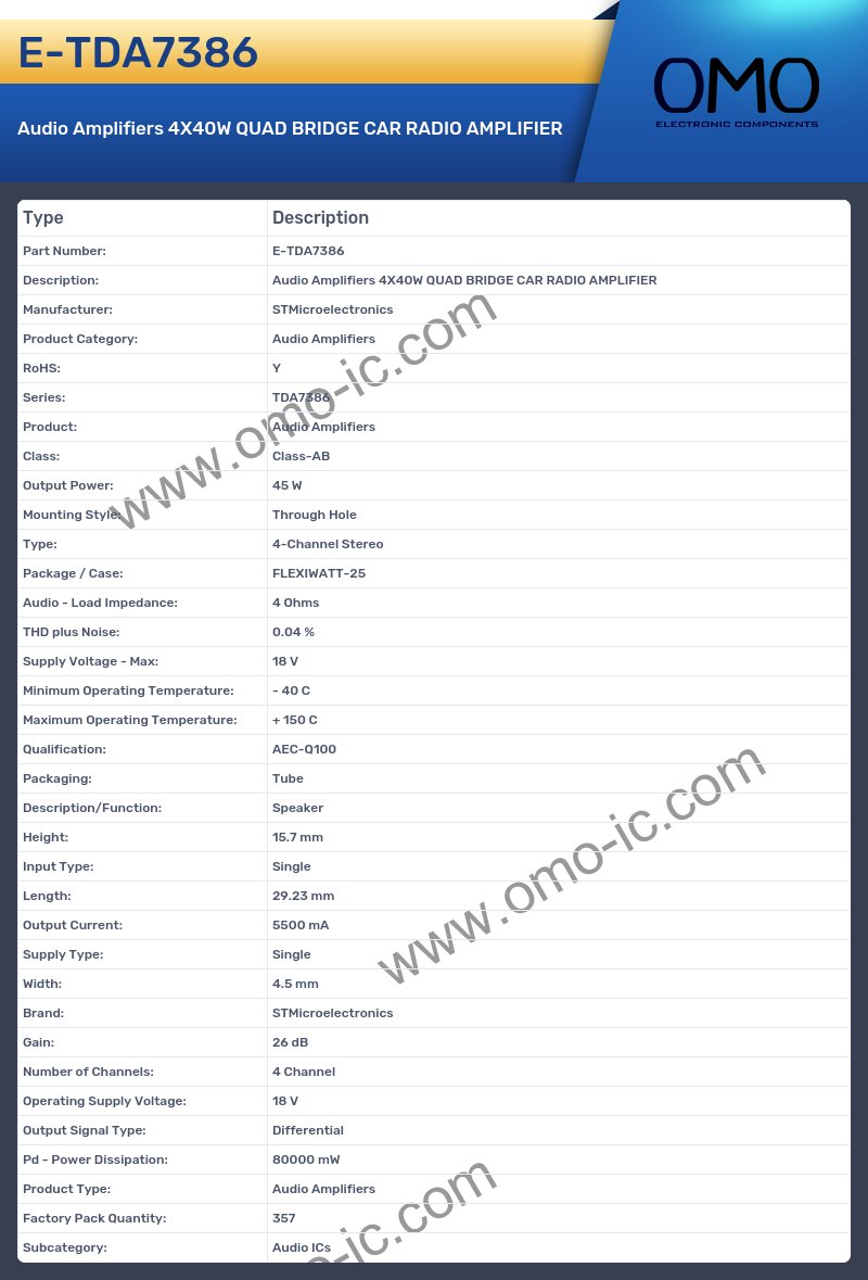 E-TDA7386