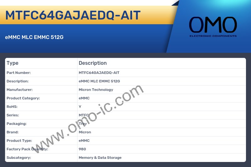 MTFC64GAJAEDQ-AIT