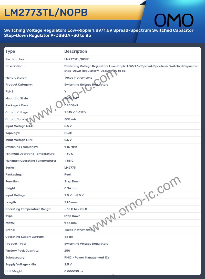 LM2773TL/NOPB
