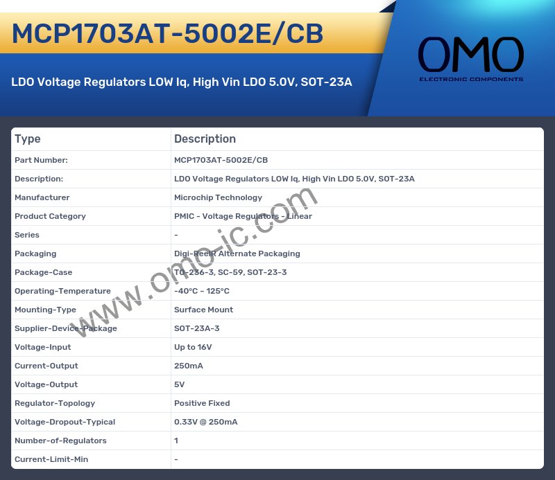 MCP1703AT-5002E/CB