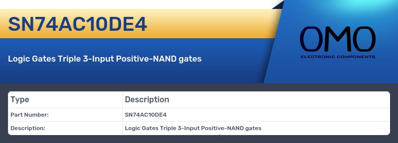 SN74AC10DE4