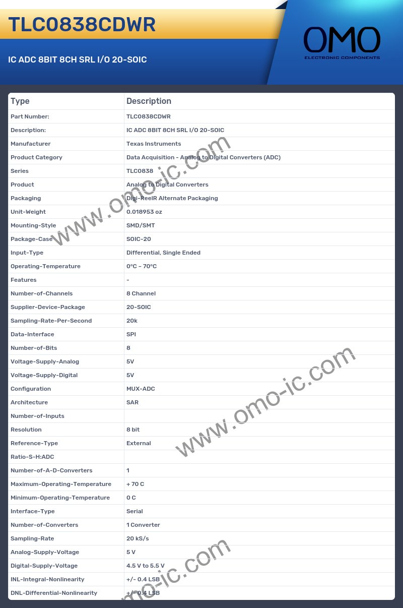 TLC0838CDWR