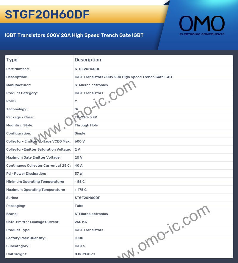 STGF20H60DF