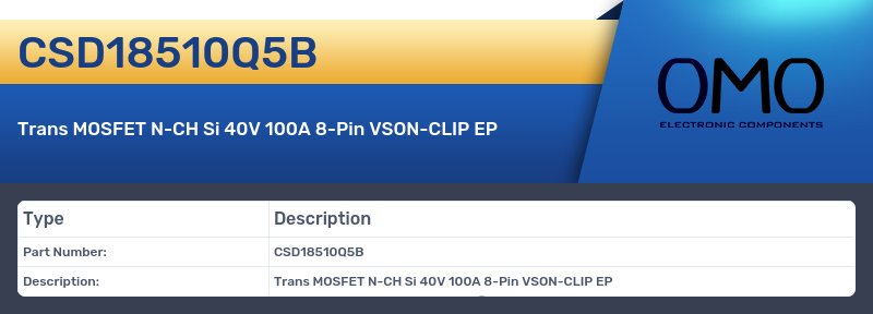 CSD18510Q5B