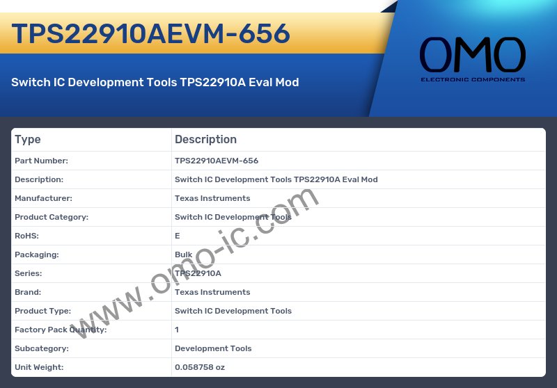 TPS22910AEVM-656