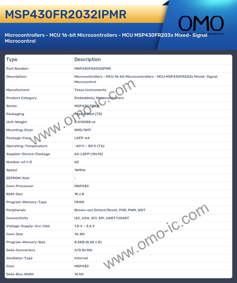 MSP430FR2032IPMR
