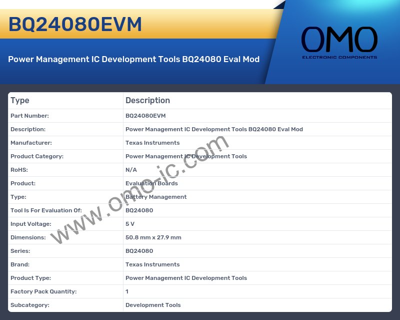 BQ24080EVM