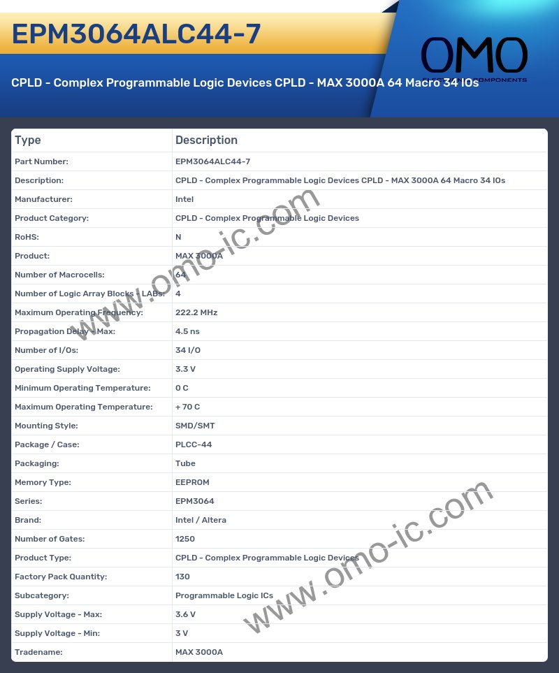 EPM3064ALC44-7