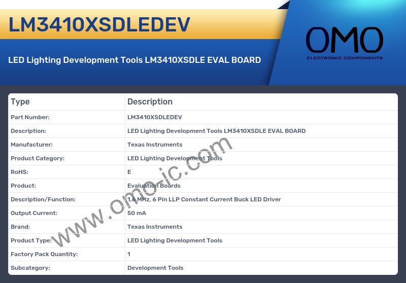 LM3410XSDLEDEV