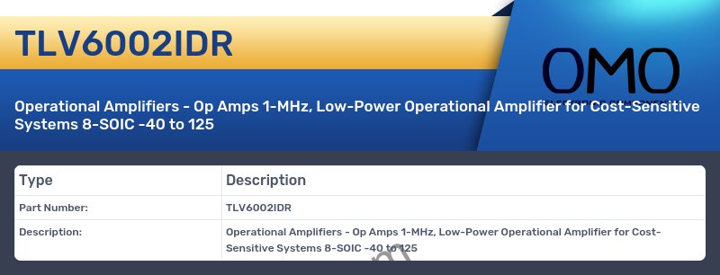 TLV6002IDR