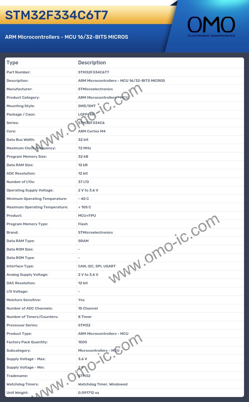 STM32F334C6T7