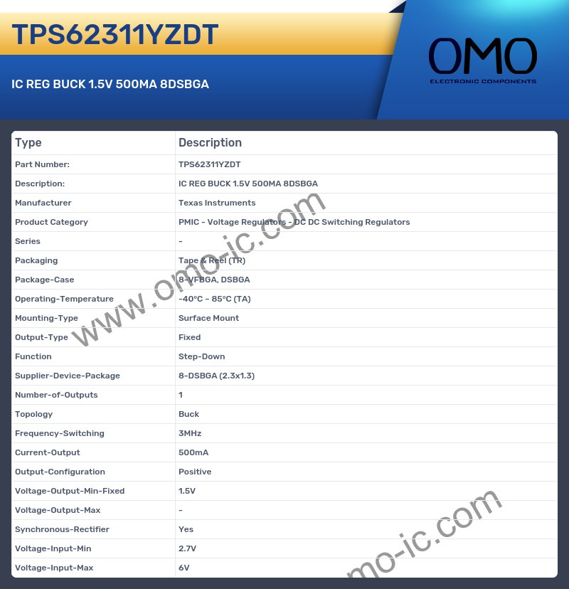 TPS62311YZDT