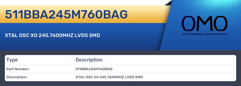 511BBA245M760BAG