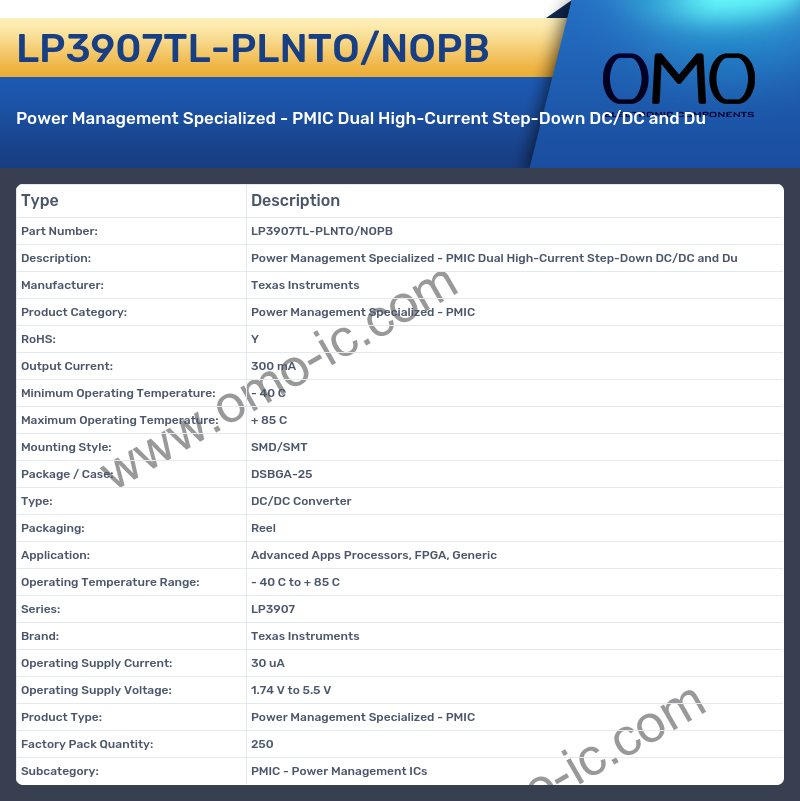 LP3907TL-PLNTO/NOPB