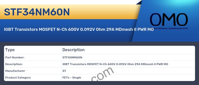 STF34NM60N