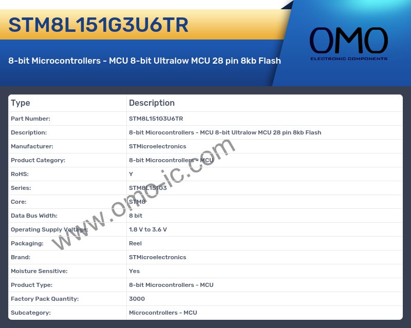 STM8L151G3U6TR