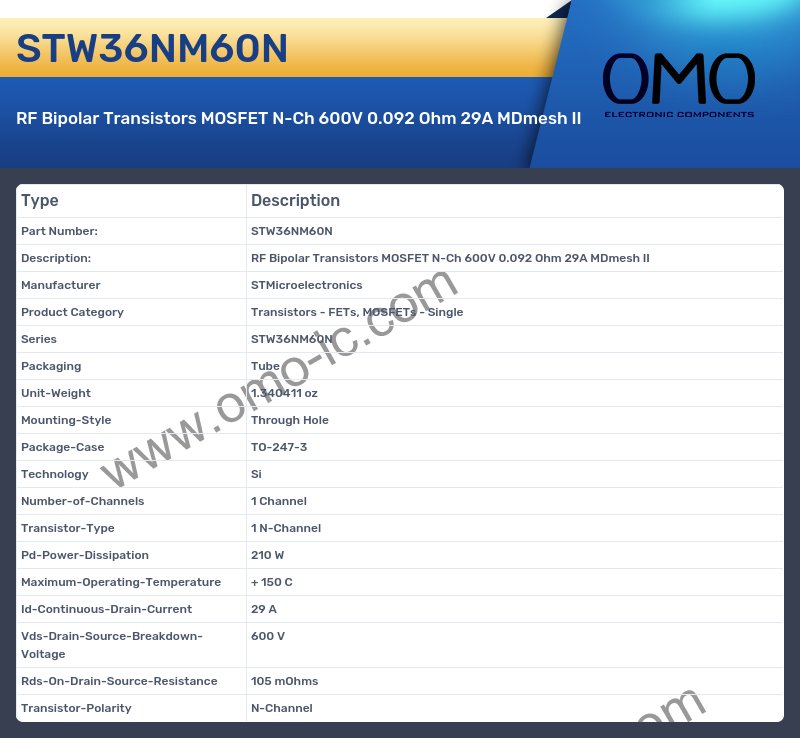 STW36NM60N