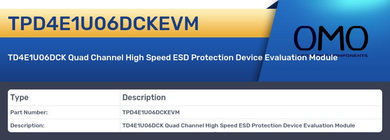 TPD4E1U06DCKEVM