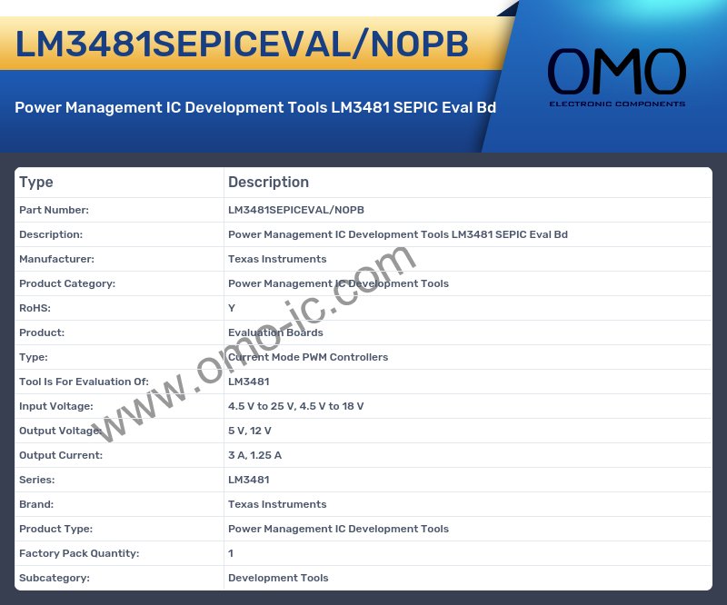 LM3481SEPICEVAL/NOPB