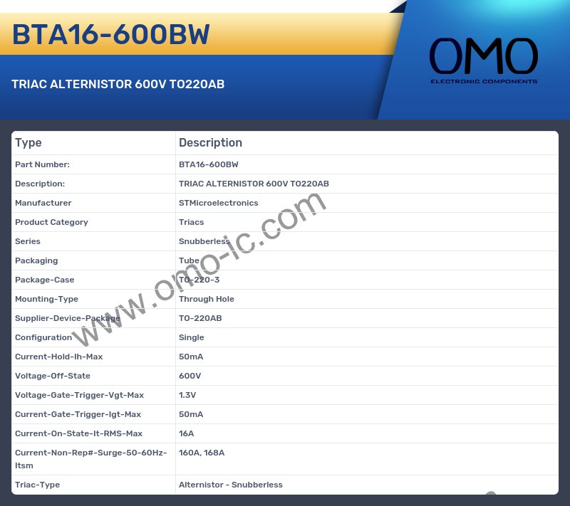 BTA16-600BW