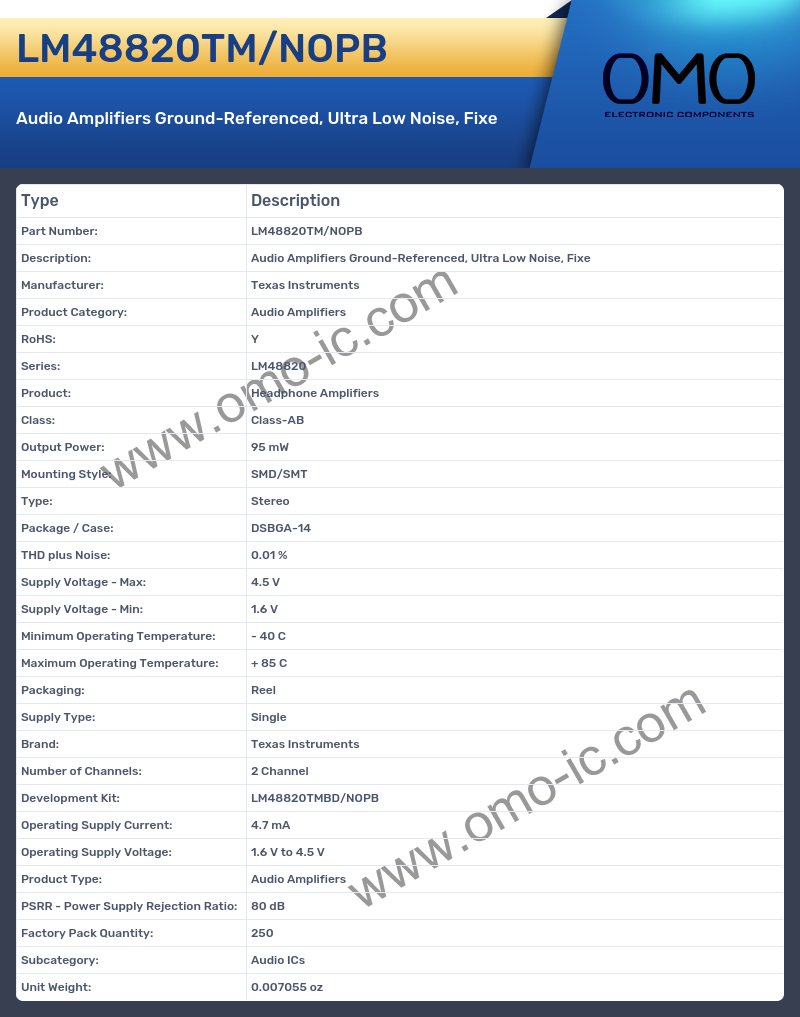 LM48820TM/NOPB