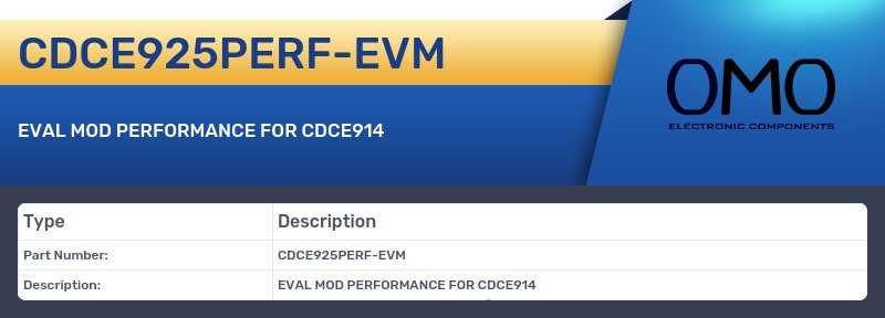 CDCE925PERF-EVM