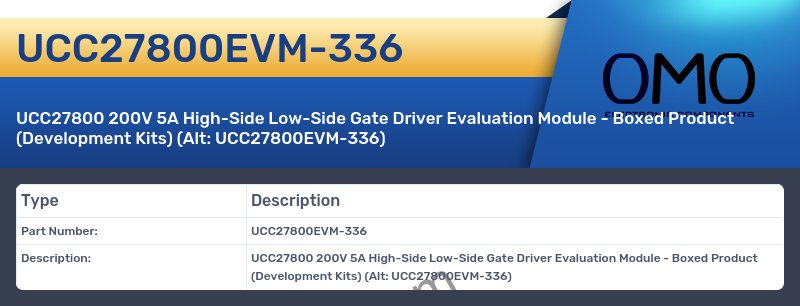 UCC27800EVM-336