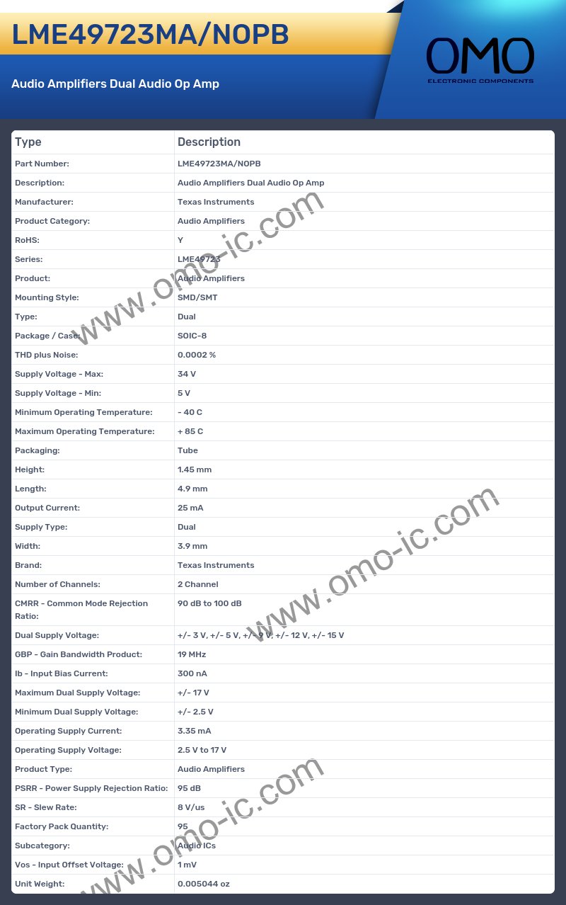 LME49723MA/NOPB