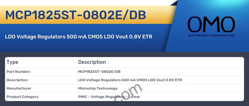 MCP1825ST-0802E/DB